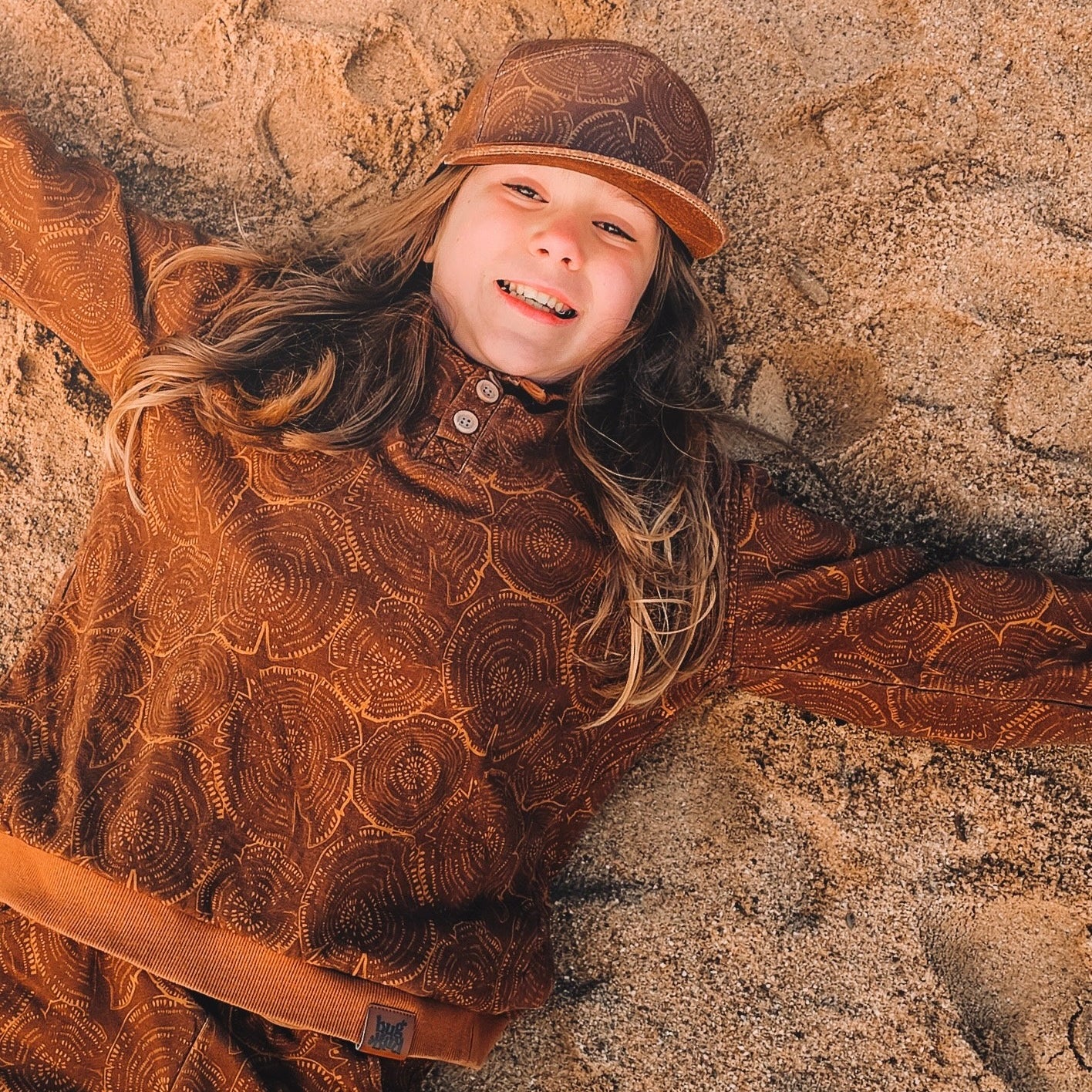Oak Henley Sweatshirt