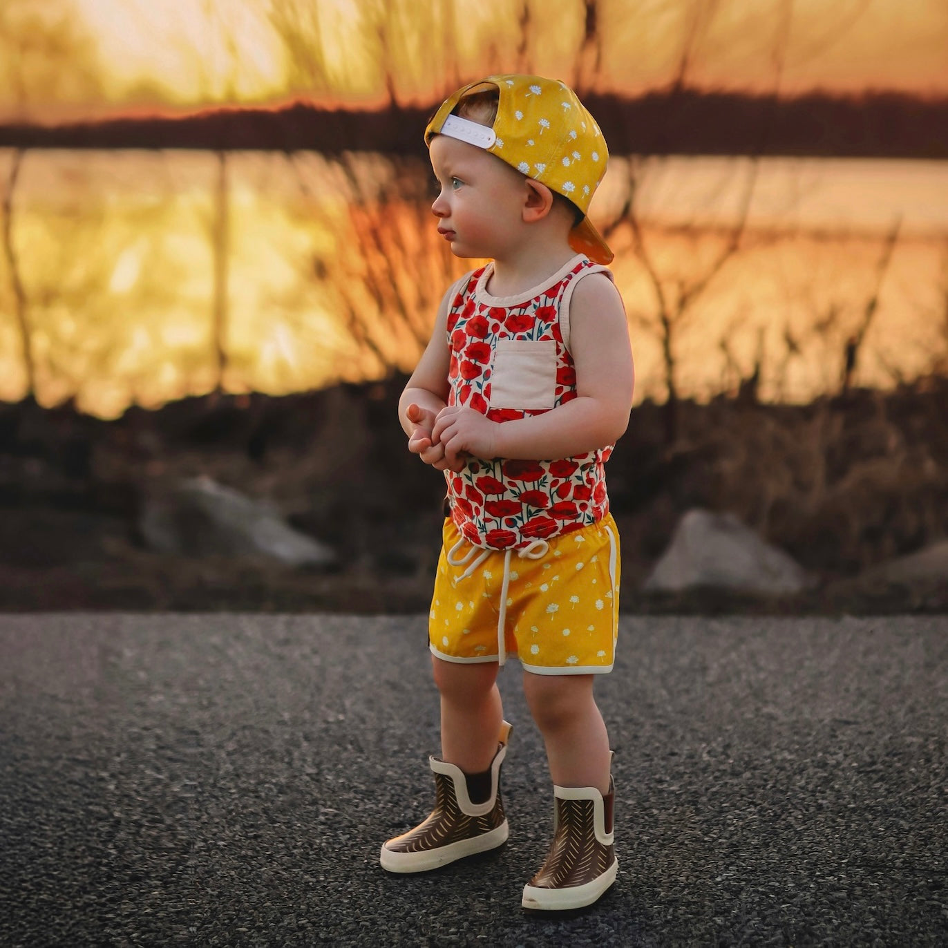 Dandelion Hybrid Swim Shorts