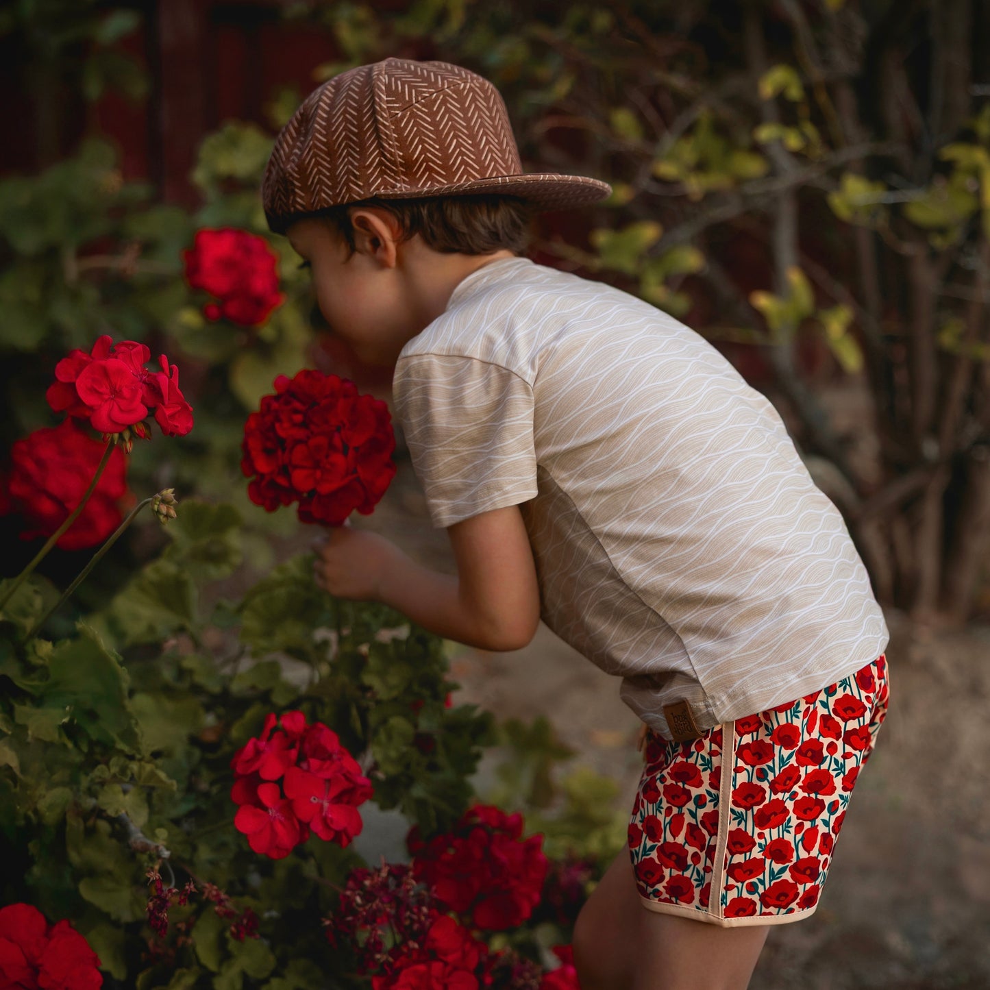 Poppy Hybrid Swim Shorts