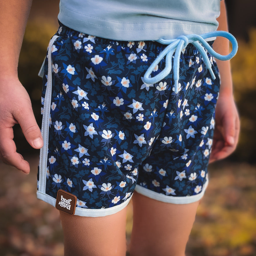 Columbine Hybrid Swim Shorts