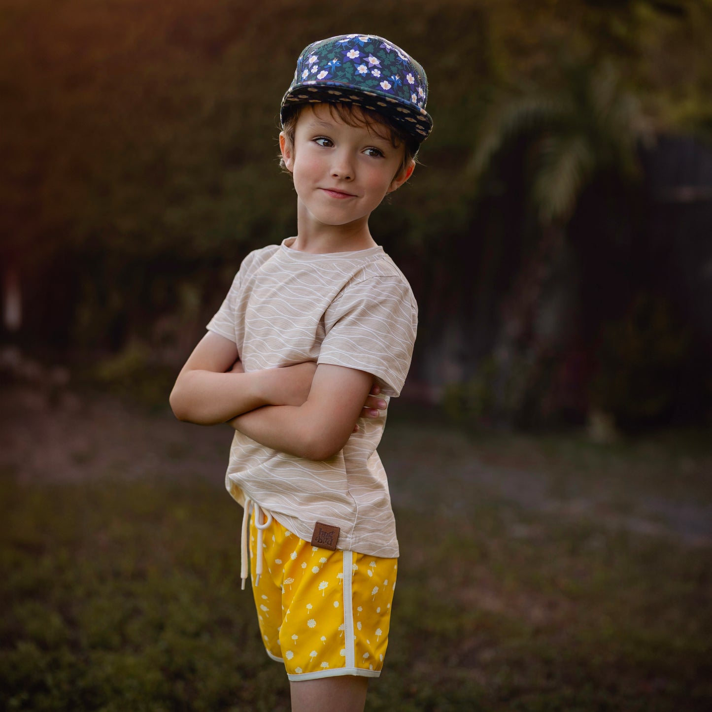 Dandelion Hybrid Swim Shorts