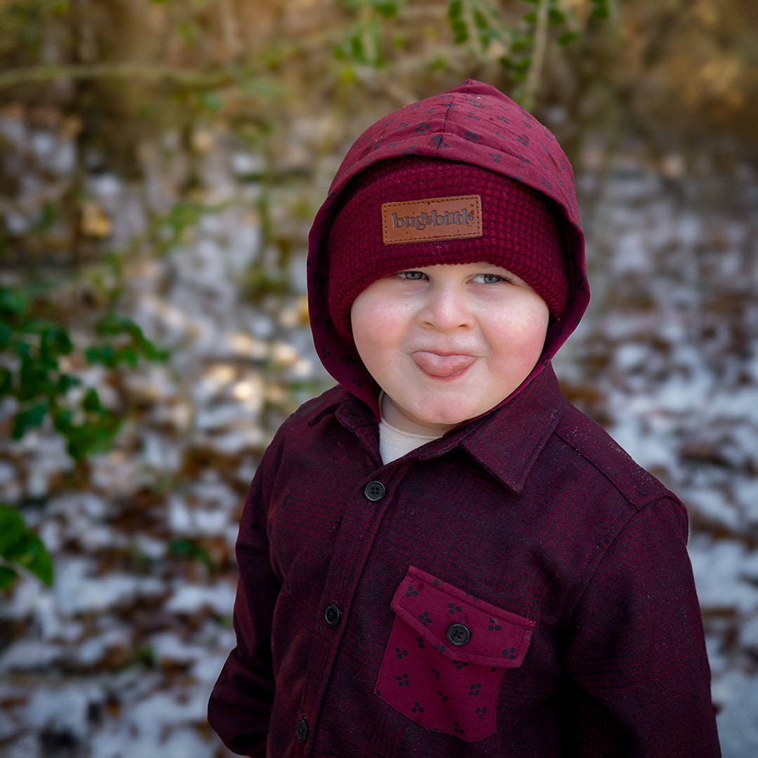 Huckleberry Waffle Beanie