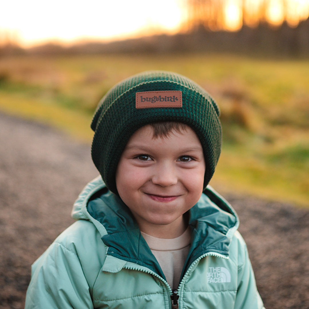 Pine Waffle Beanie