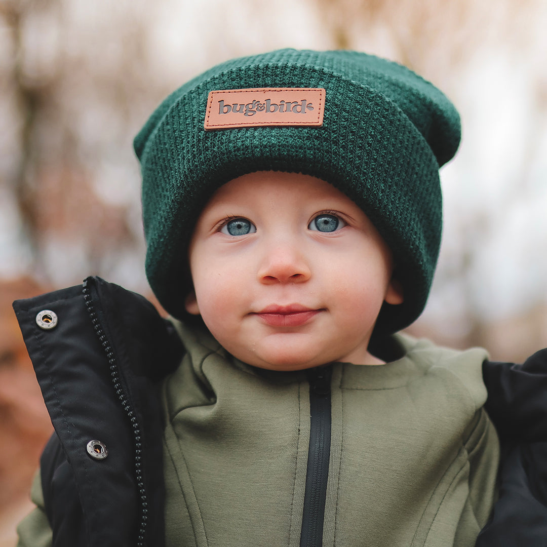 Pine Waffle Beanie