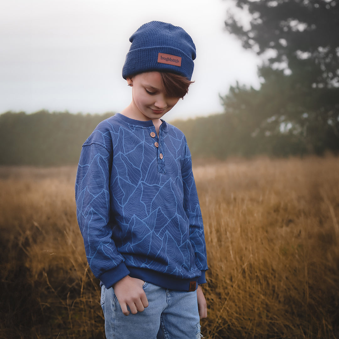 Alpine Henley Sweatshirt