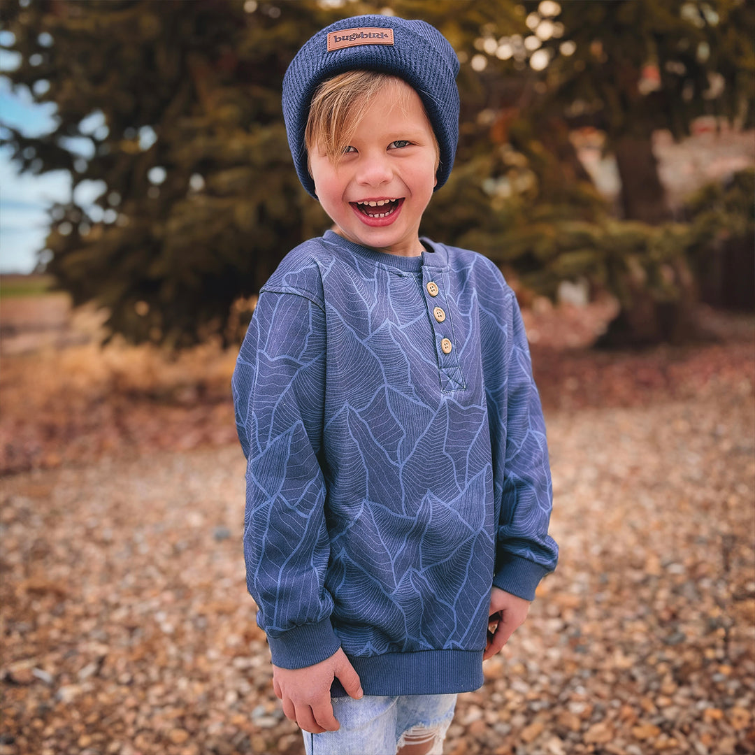 Alpine Henley Sweatshirt