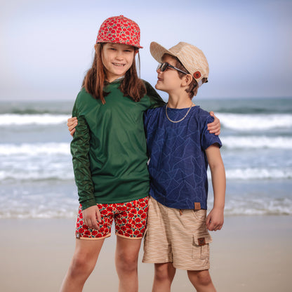 Poppy Hybrid Swim Shorts