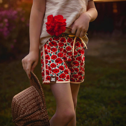 Poppy Hybrid Swim Shorts