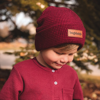 Winterberry Waffle Beanie