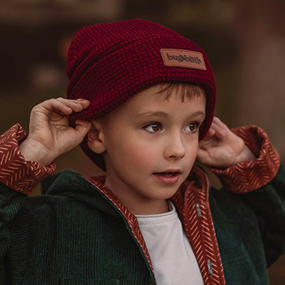 Winterberry Waffle Beanie